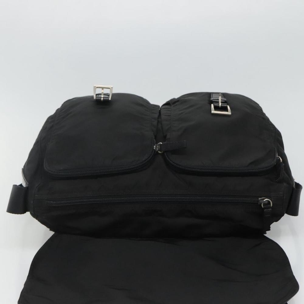 PRADA Shoulder Bag Nylon Black Auth 111971 - Picture 9 of 16